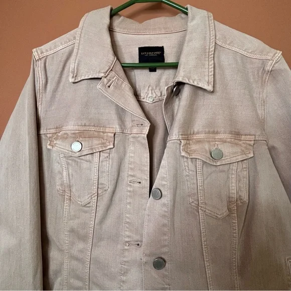 Liverpool Blush Jean Jacket - Picture 4 of 11